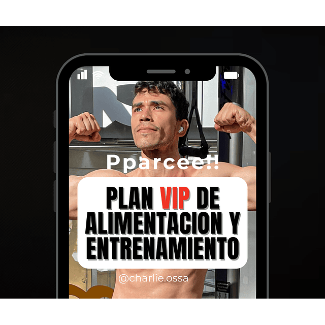 Plan VIP de alimentación y entrenamiento