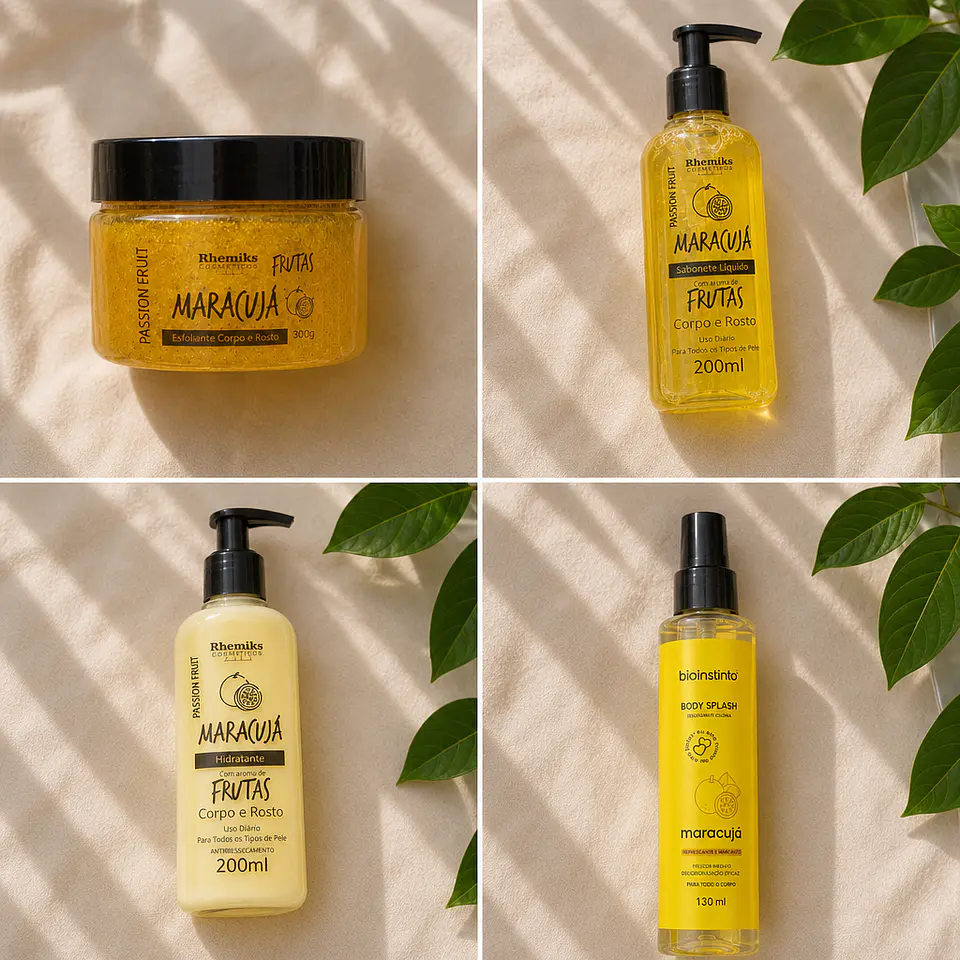 KIT SPA DAY COMPLETO MARACUJÁ 2