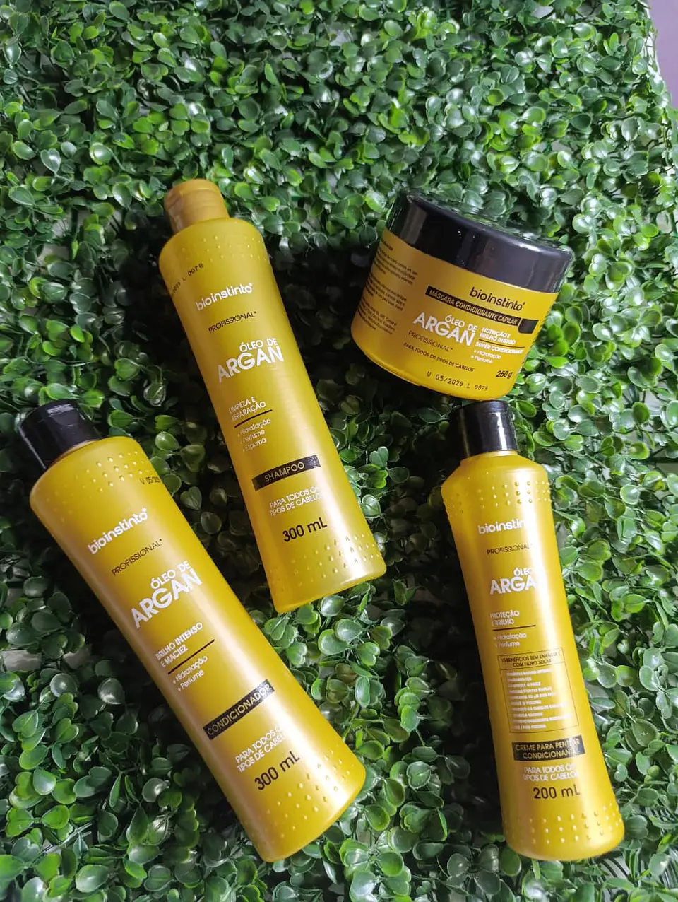 KIT 4 ITENS OLEO DE ARGAN BIO INSTINTO 1