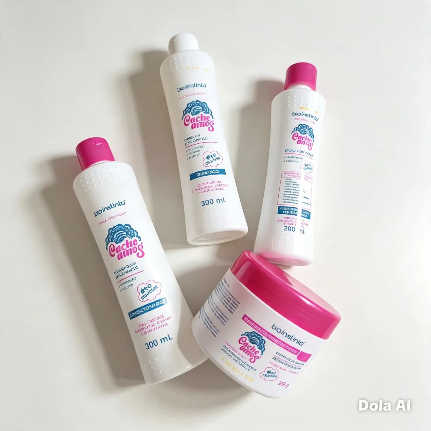 KIT 4 ITENS CACHEAMOS BIO INSTINTO 2