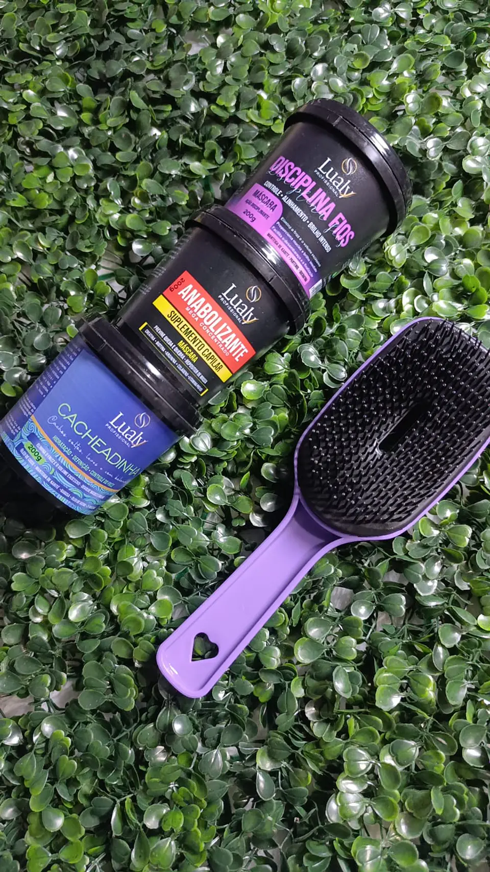KIT CRONOGRAMA DE MASCARAS + ESCOVA RAQUETE 3