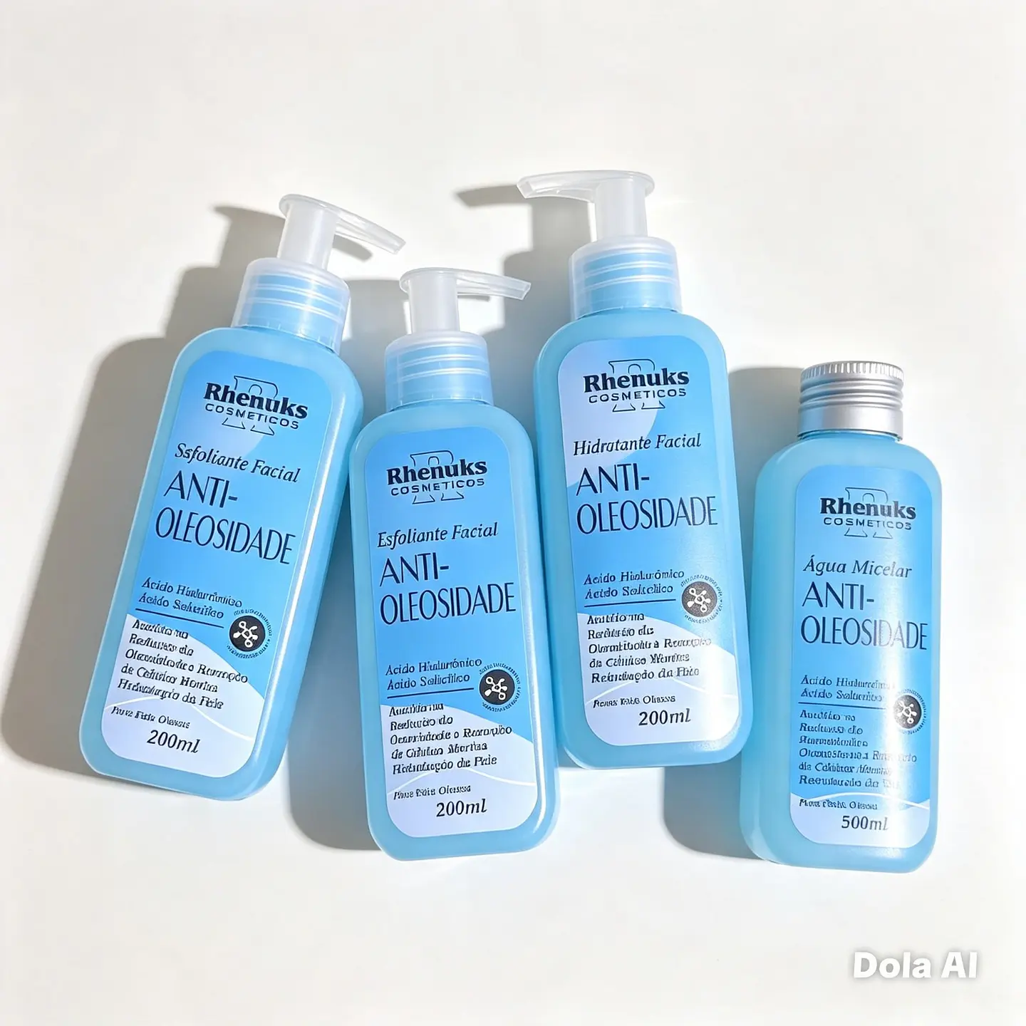 KIT SKIN CARE ANTI OLEOSIDADE COMPLETO 4 ITENS 1