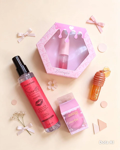 KIT BASIC GIRL 4 ITENS COM BODY SPLASH