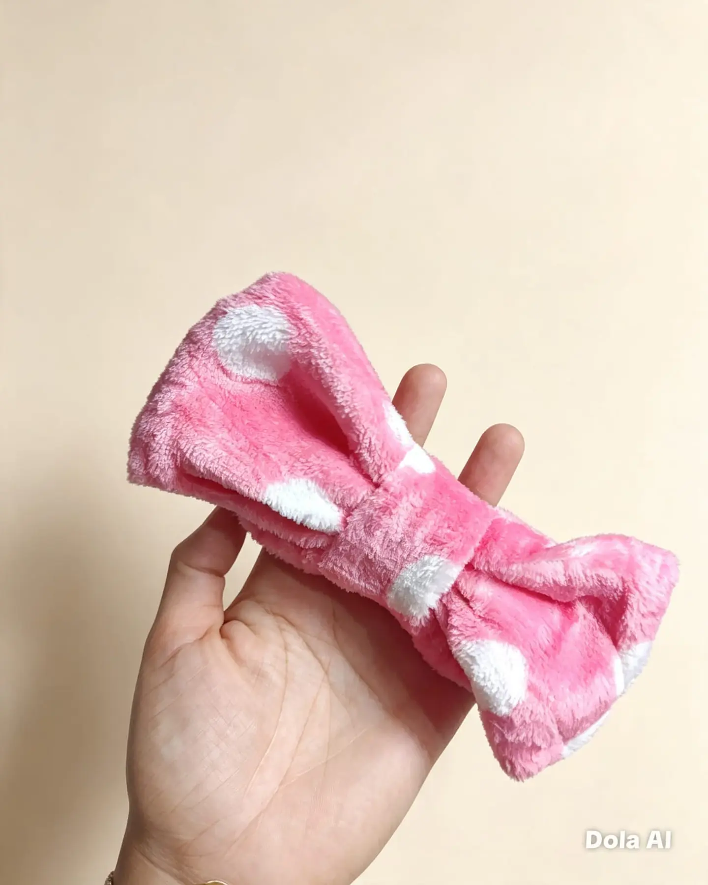 FAIXA DE LAÇO FELPUDO MAQUIAGEM 3