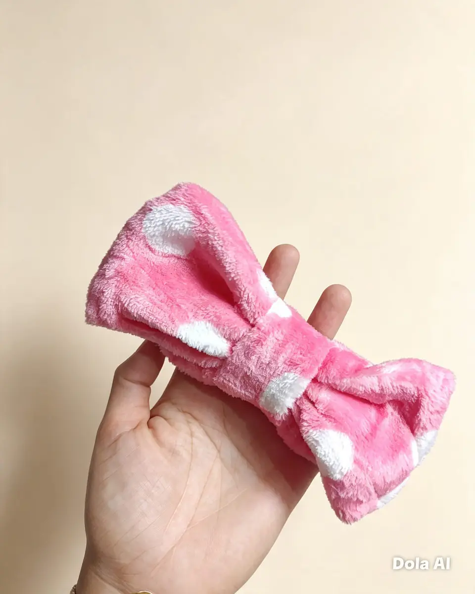 FAIXA DE LAÇO FELPUDO MAQUIAGEM 3