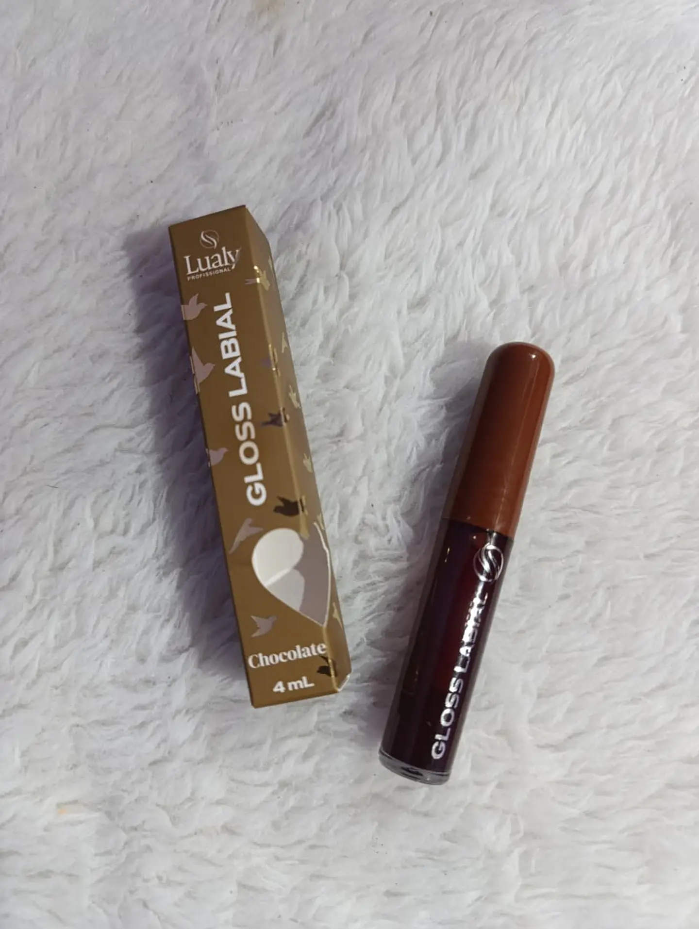 GLOSS LABIAL CHOCOLATE 4ML - LUALY 2