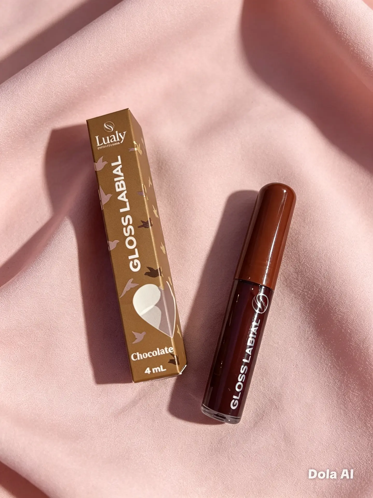 GLOSS LABIAL CHOCOLATE 4ML - LUALY 1