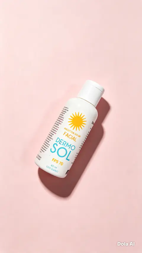 PROTETOR SOLAR FACIAL DERMO SOL FPS 70 60 ML - TAHOMA