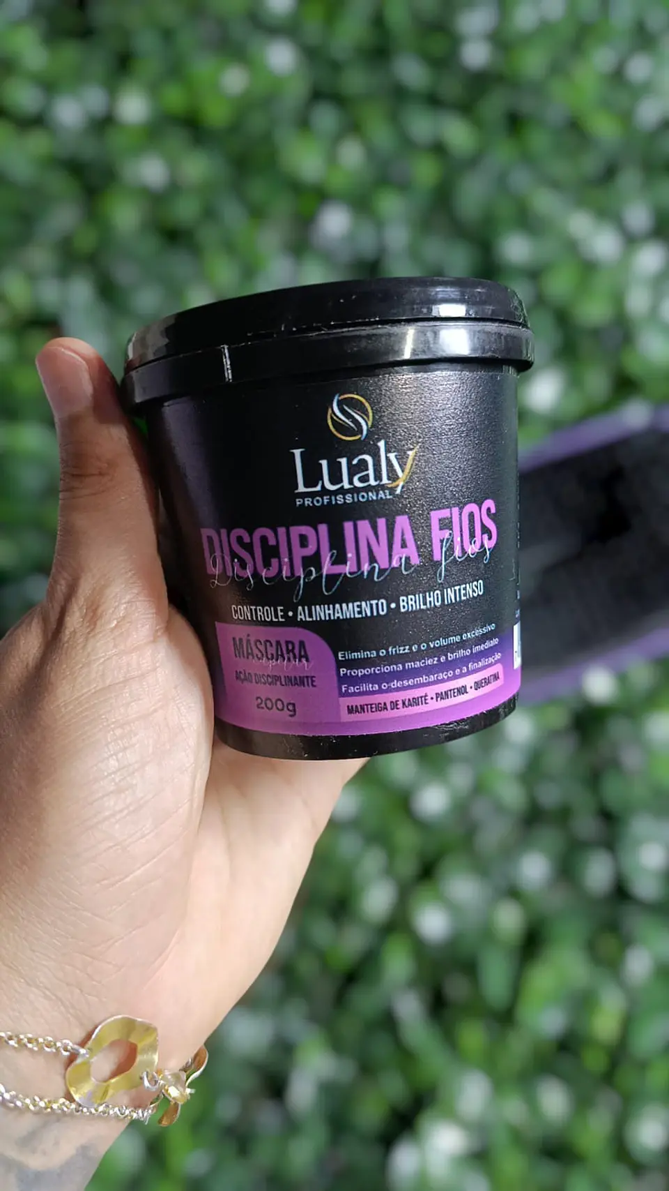 MASCARA CAPILAR DISCIPLINA FIOS 200G - LUALY PROFISSIONAL 2