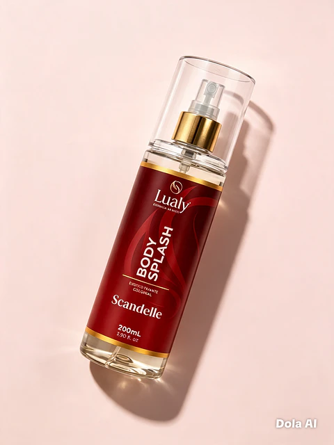 BODY SPLASH SCANDELLE 200ML - LUALY PROFISSIONAL
