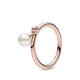 Anillo Perla en Rosé