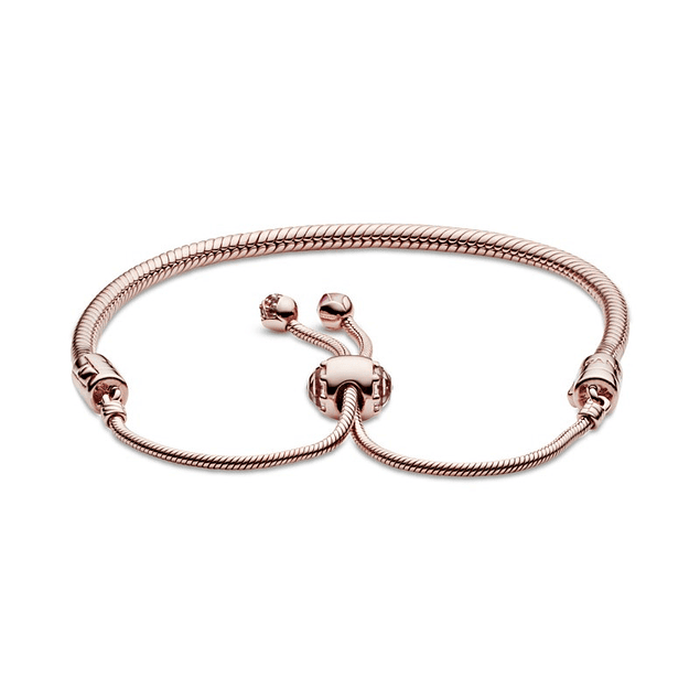 Pulsera Deslizante Rosé Flor de Durazno