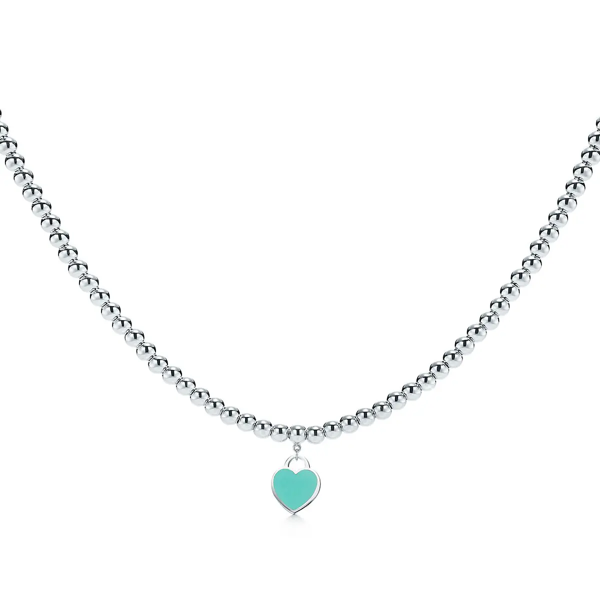 Collar Return de Bolas y Corazón