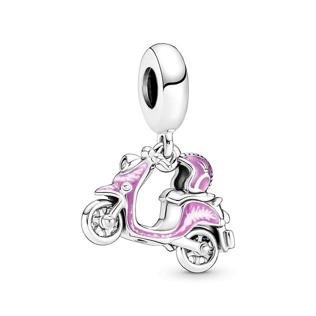 Charm Moto Scooter Rosa