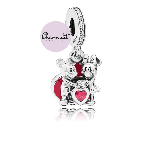 Charm Mickey y Minnie enamorados