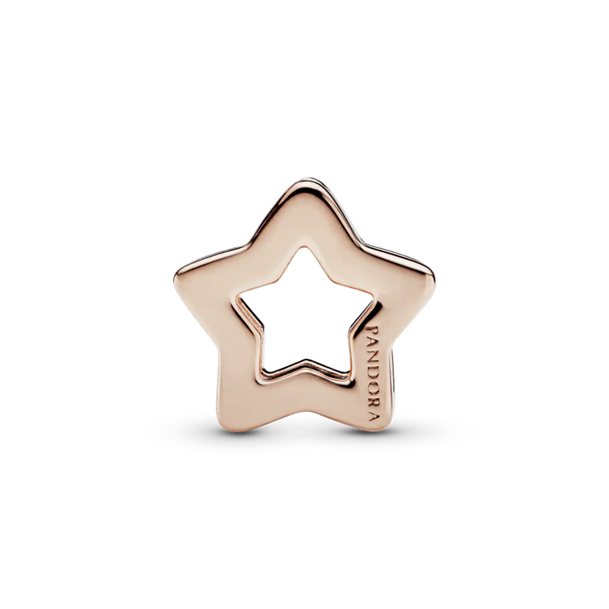 Charm Reflexion Estrella oro rosa