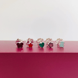 Set de pendientes Bear Colorfull