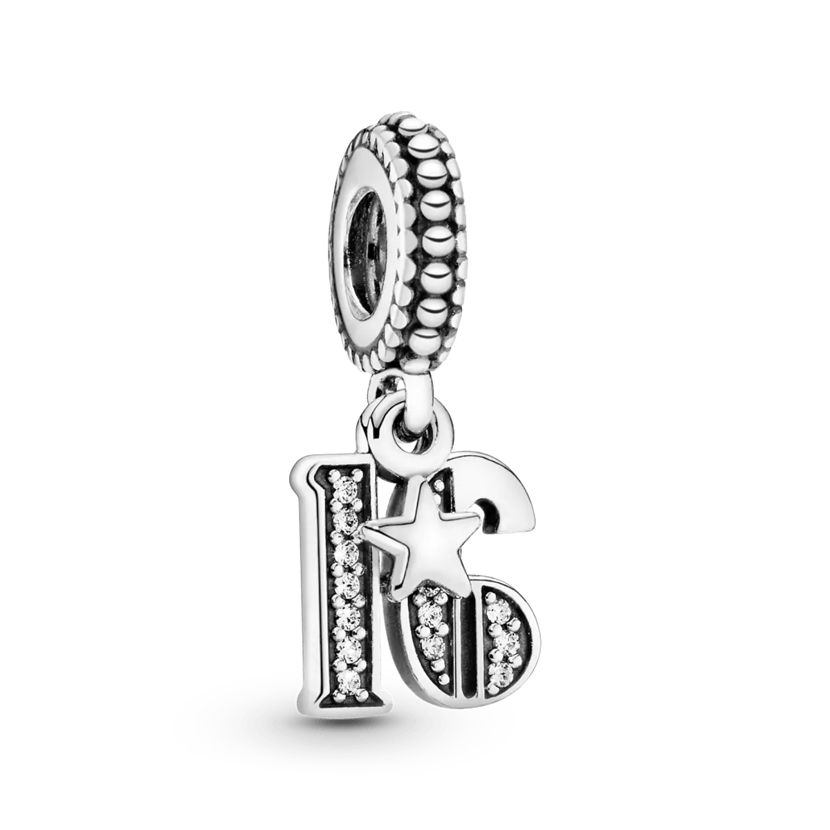 Charm Dije Plata 925 Luna Estrella y Sol