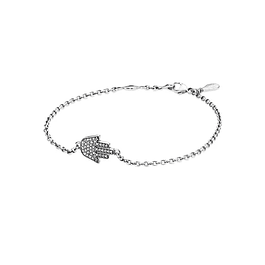 Pulsera Mano de Hamsa o Fátima de Protección delizante
