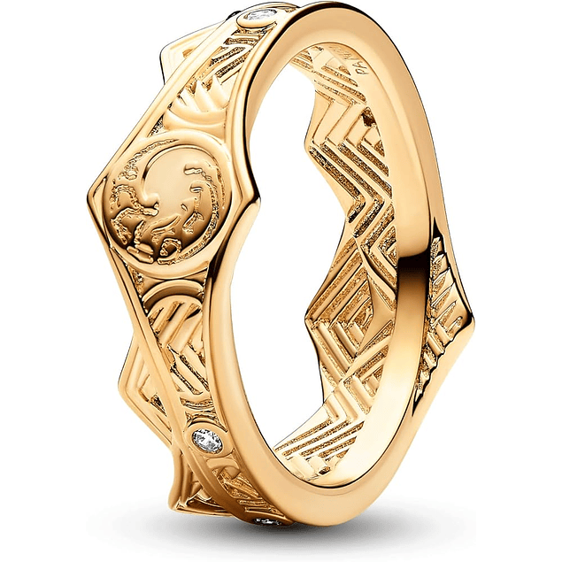 Anillo Corona de la Casa del Dragón Game of Thrones