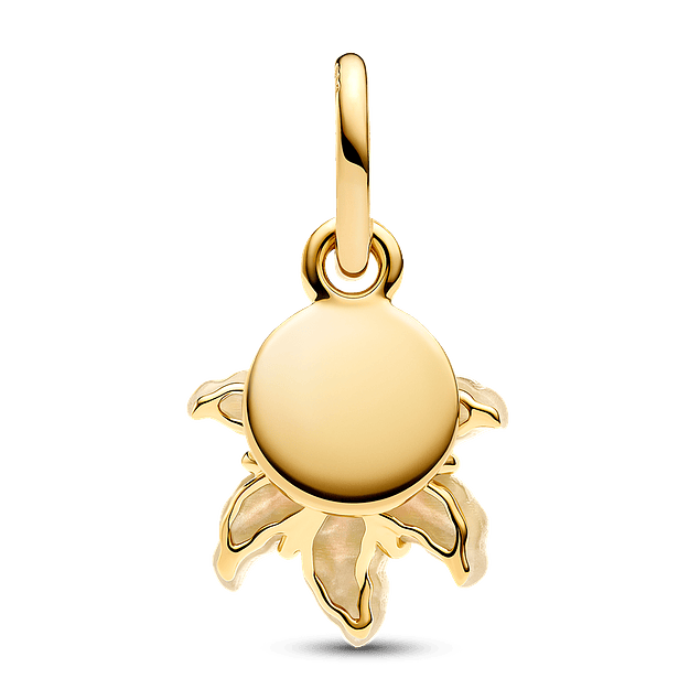 Charm Flor Dorada Rapunsel Enredados Disney