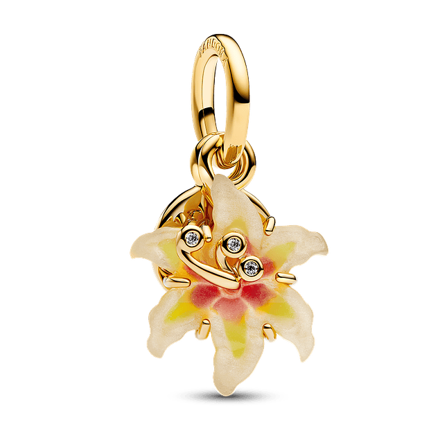 Charm Flor Dorada Rapunsel Enredados Disney