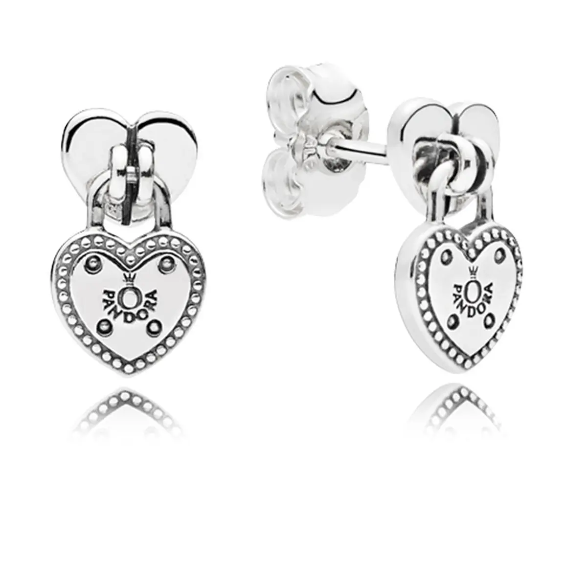 Pendientes Candado de amor