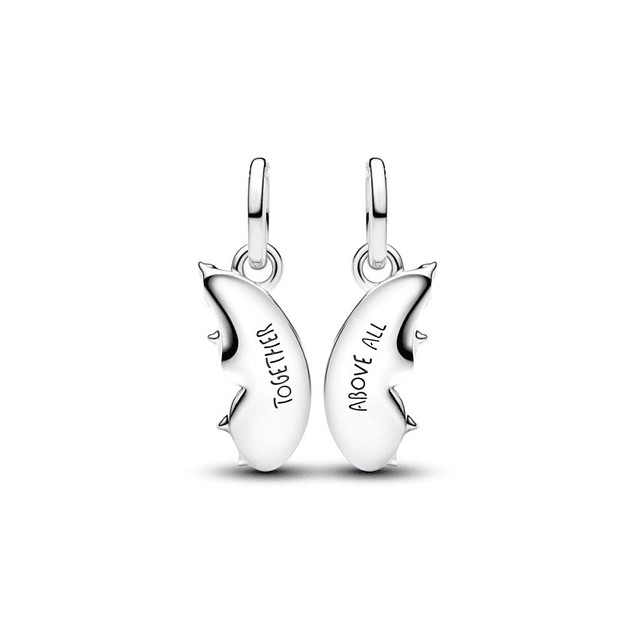 Charm Mariposa Doble 2 charms