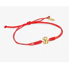 Pulsera Roja Protección y Oso Bear Bold Vermeil Gold