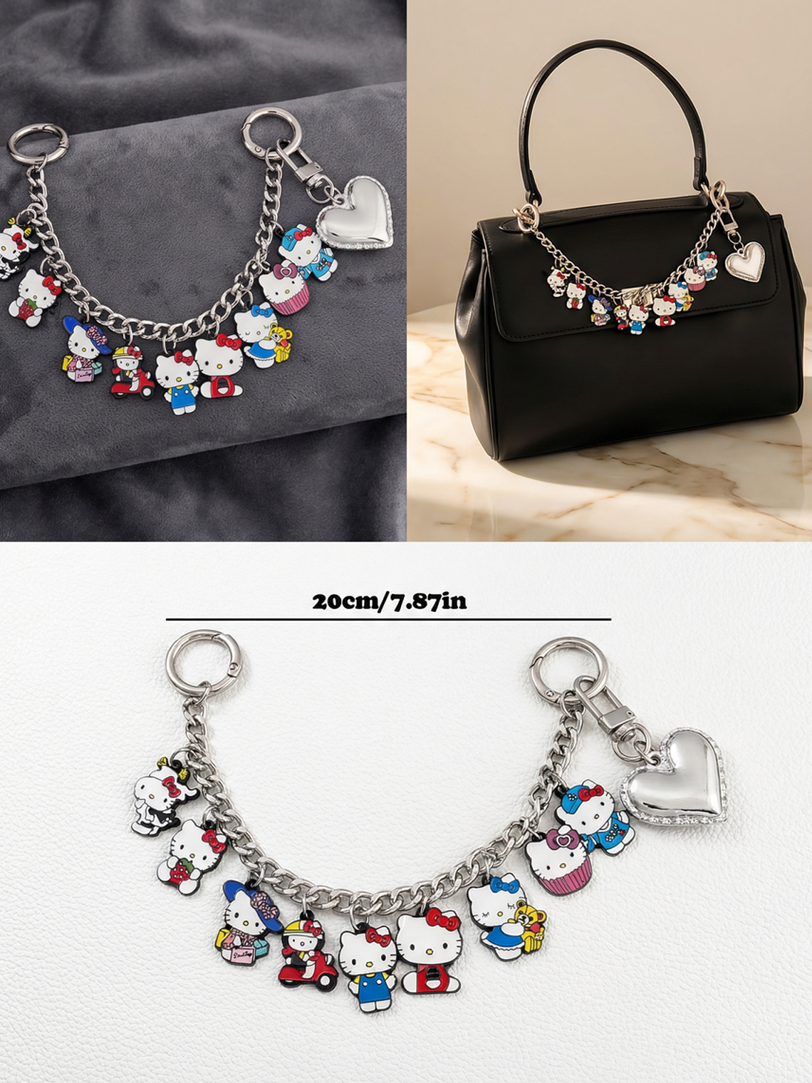 Cadena Accesorio Para Cartera o Bolsa 👜  2