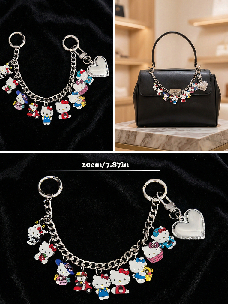 Cadena Accesorio Para Cartera o Bolsa 👜  6