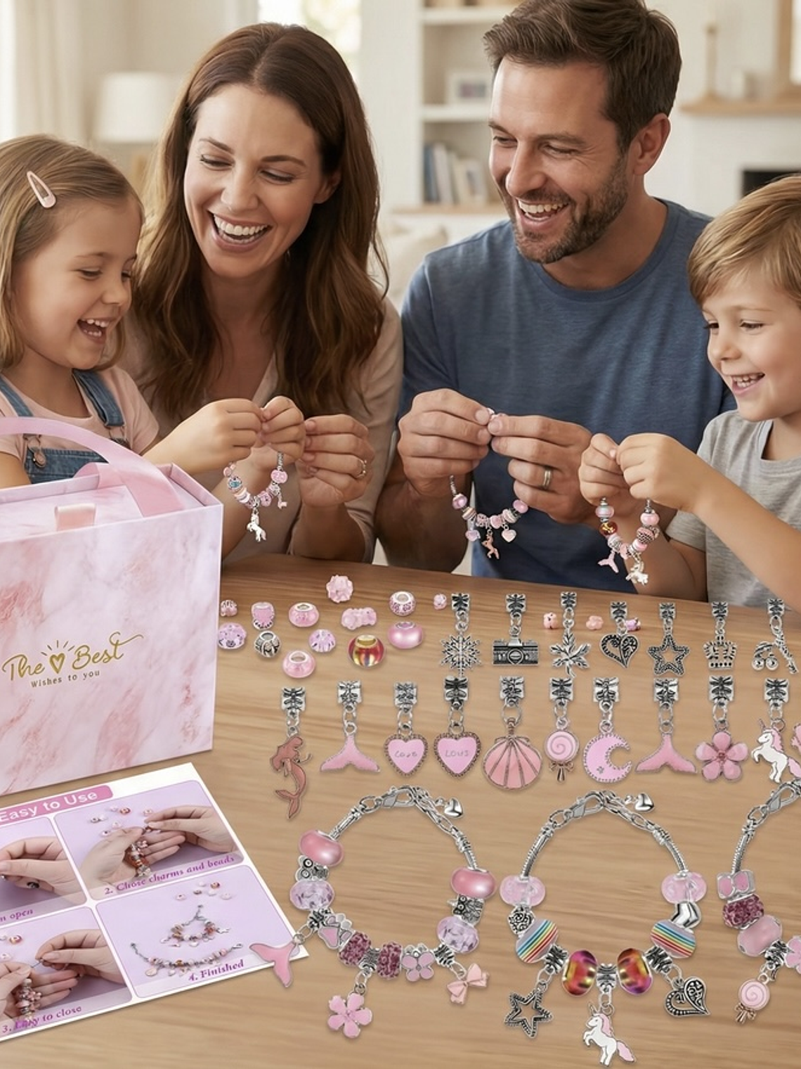 Kit de Fabricación Pulseras & Collares 4