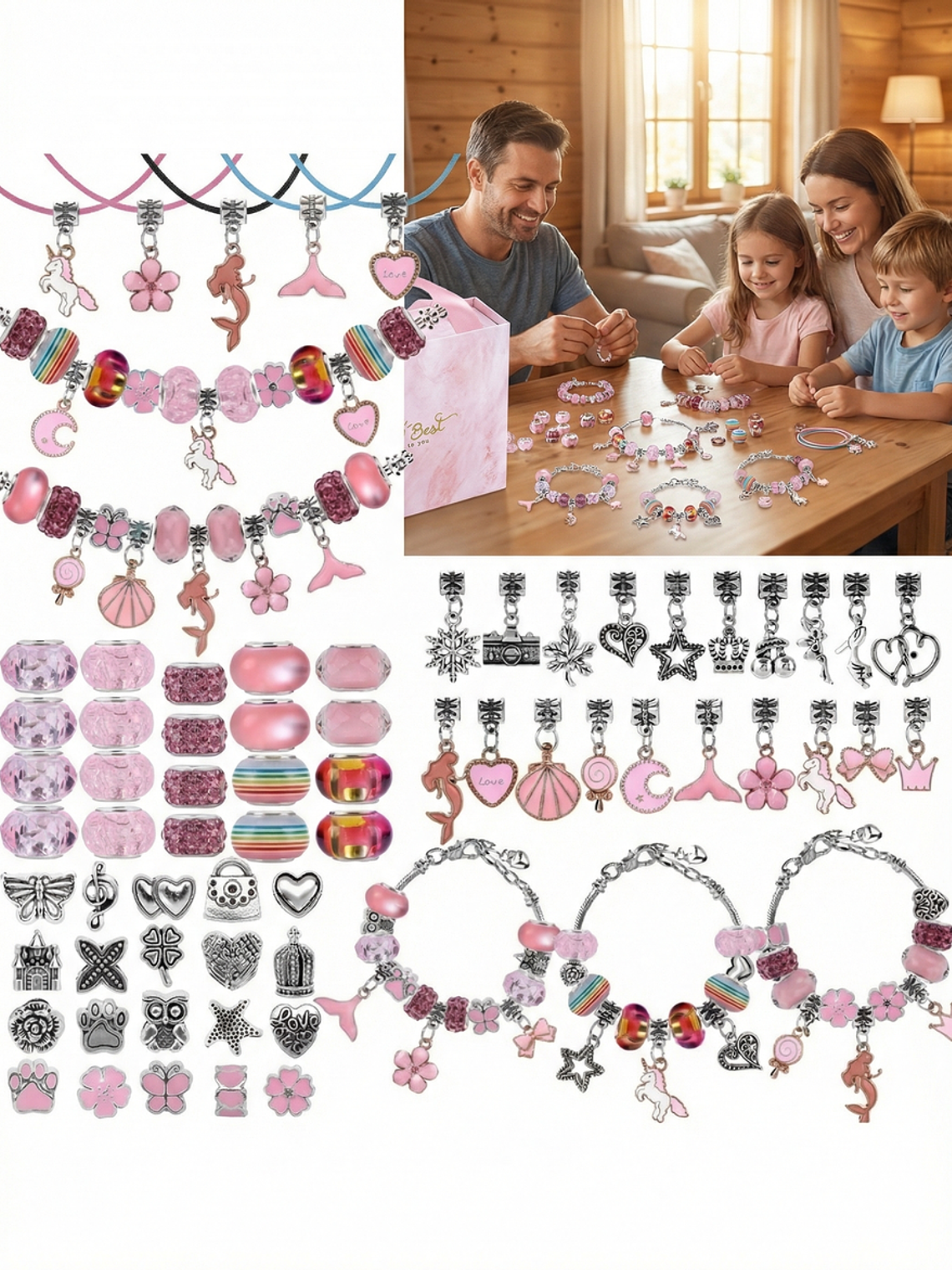 Kit de Fabricación Pulseras & Collares 5