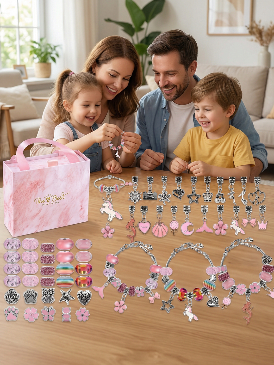 Kit de Fabricación Pulseras & Collares 9