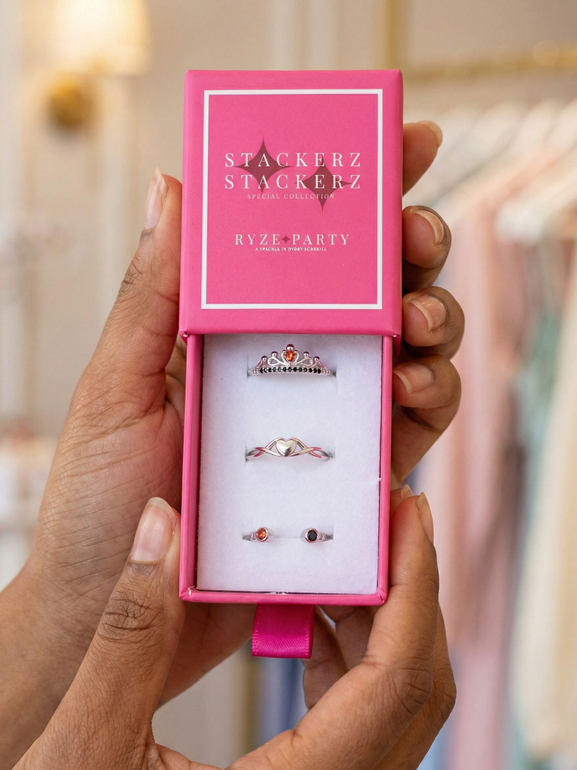 Surprise Trilogy Rings (x3) 8