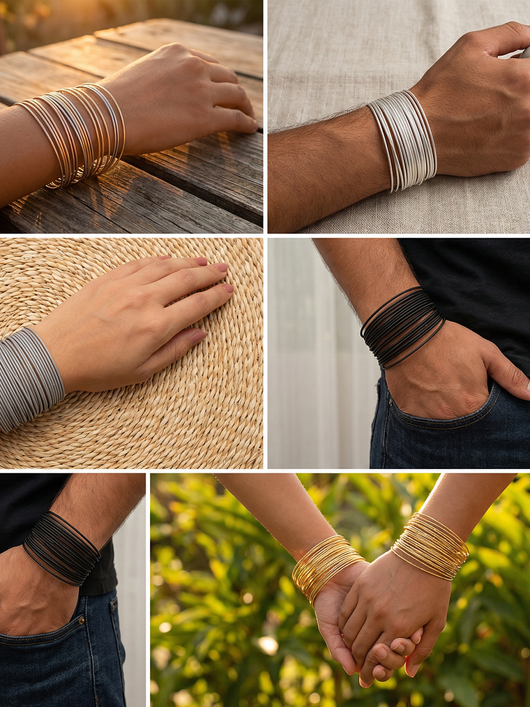 Guitar String Bracelet (5 Unidades) 7