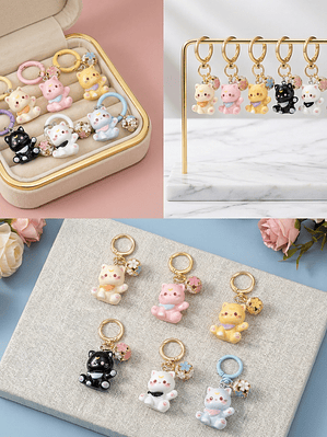 Mini Llaveros Kawaii Kitten