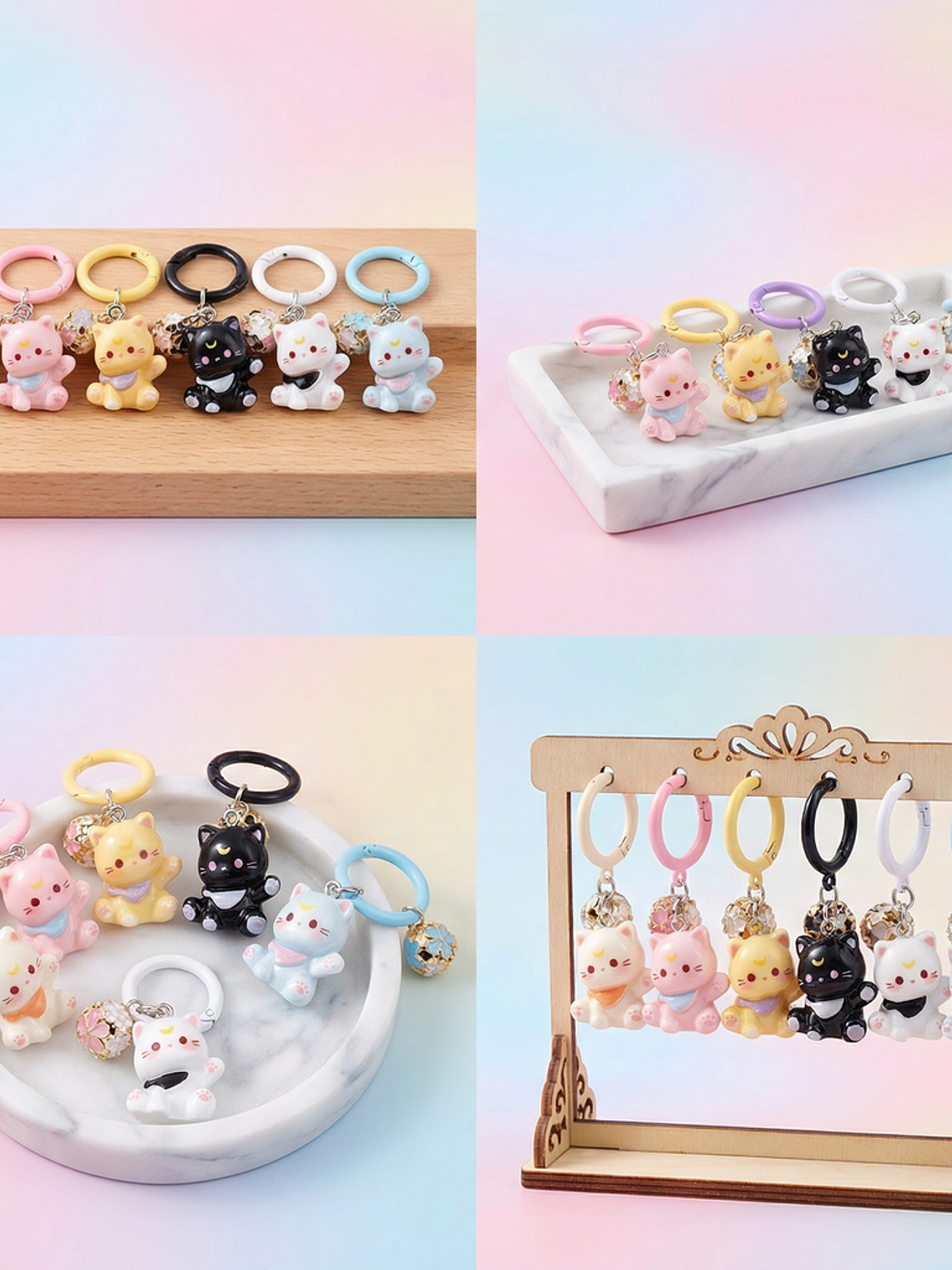 Mini Llaveros Kawaii Kitten 3