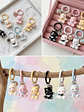 Mini Llaveros Kawaii Kitten - Miniatura 5