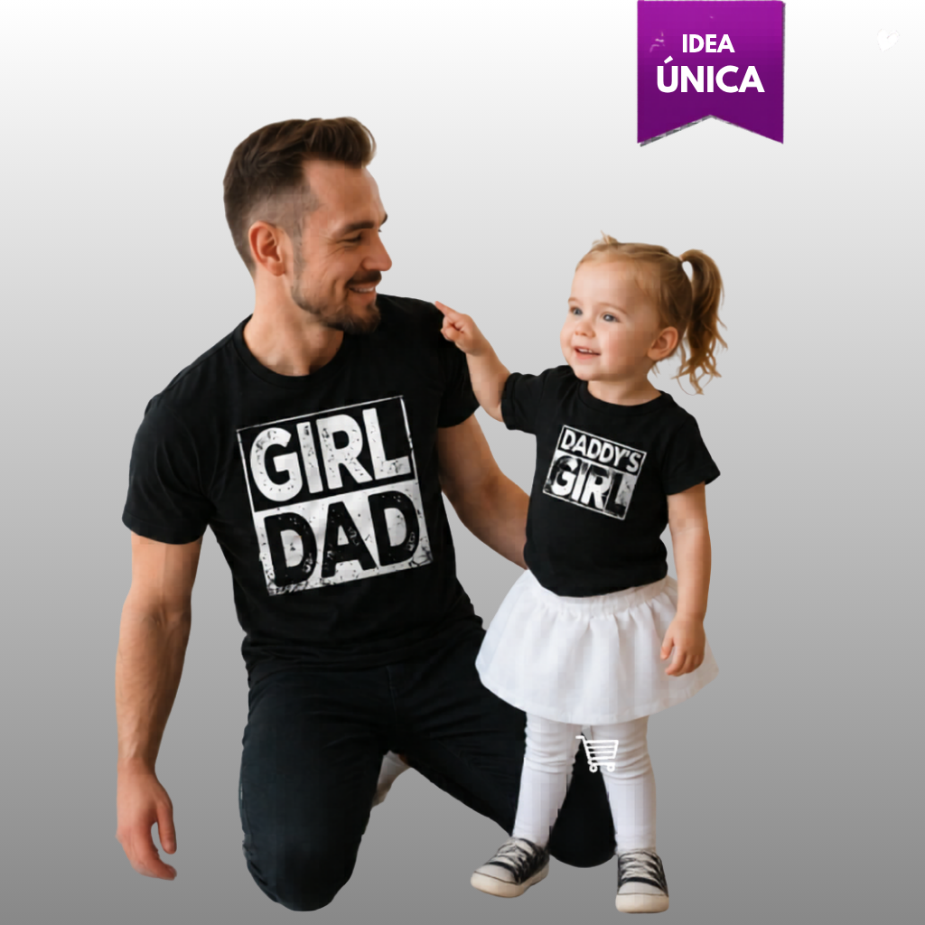 Pack Poleras Personalizadas Papá de 2 1