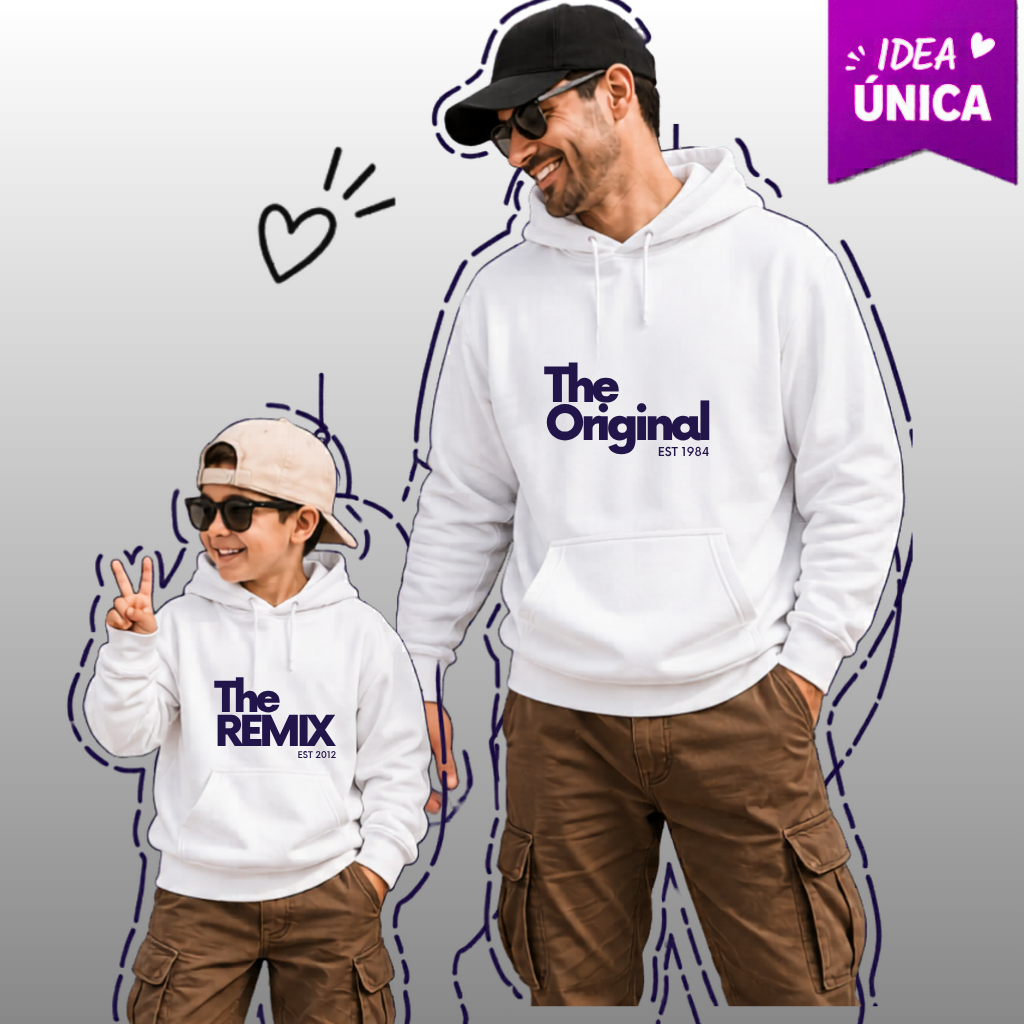 Pack Hoodie Padre de 2 2