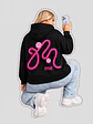 Hoodie Acid Wash Marino Smile Route - Miniatura 1