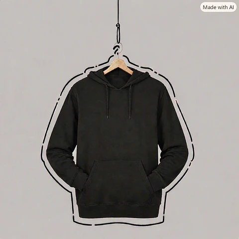 Poleron Hoodie Negro