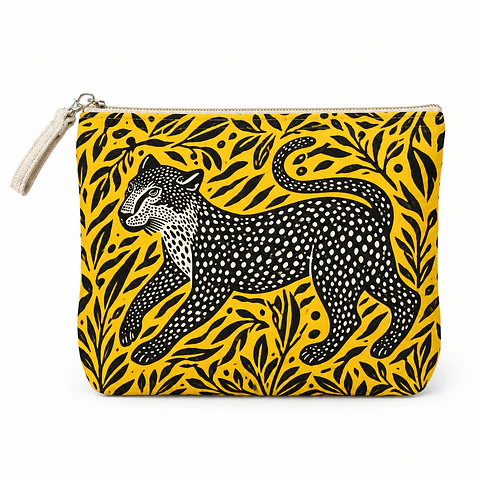 Estuche Cosmetiquero Tigre Topaz
