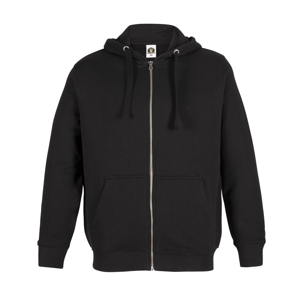 Poleron Canguro Zipper Negro 2