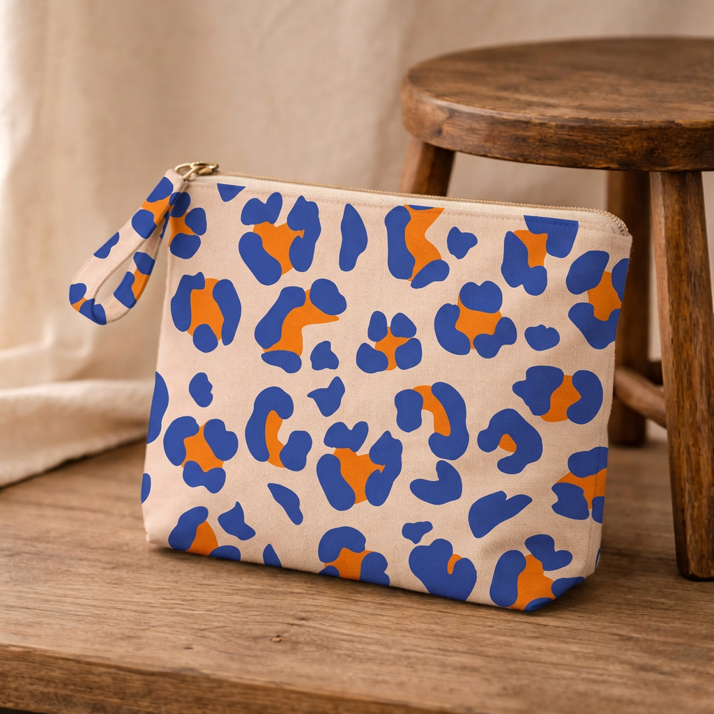 Estuche Cosmetiquero Leopardo 2