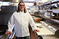 Chaqueta Chef Works Bordeaux Unisex - Miniatura 5