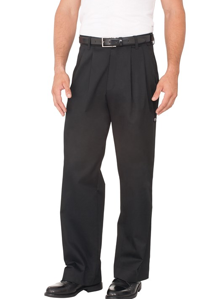 Pantalón Chef Works Ejecutivo Negro 1