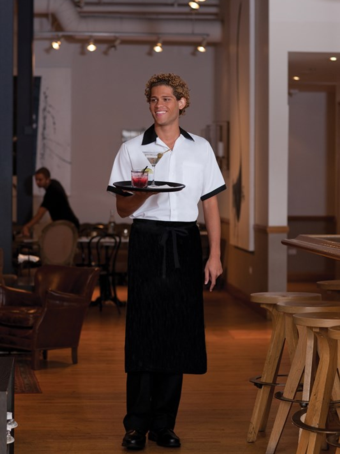 Camisa Chef Works Cook Blanca 3