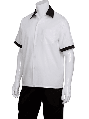 Camisa Chef Works Cook Blanca